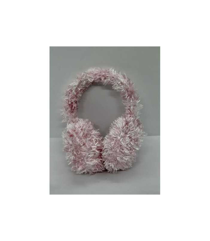 Bentita pufoasa protectie urechi pentru fetite