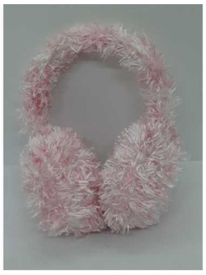 Bentita pufoasa protectie urechi pentru fetite 2