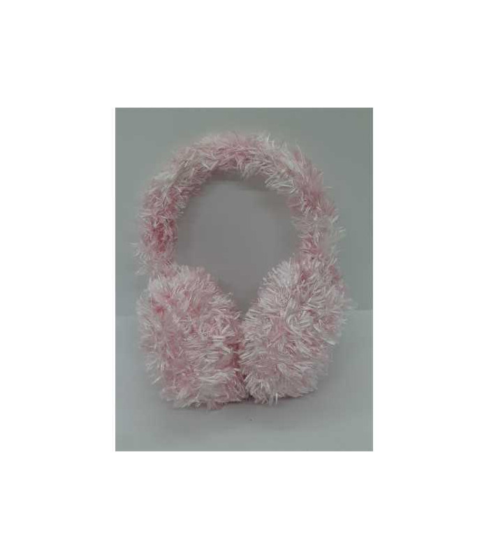 Bentita pufoasa protectie urechi pentru fetite