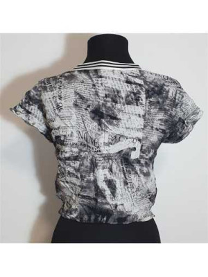 Bluza dama model scurt in talie LCW Casual 2