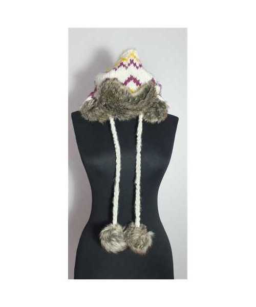 Caciula de iarna tricotata cu blanita Firefly