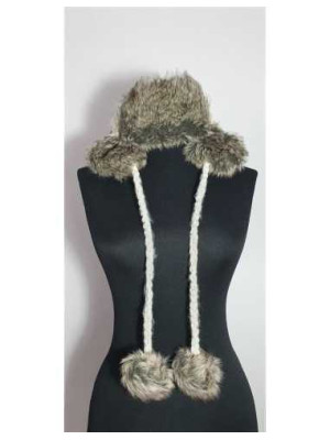 Caciula de iarna tricotata cu blanita Firefly 2