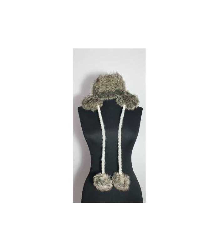 Caciula de iarna tricotata cu blanita Firefly