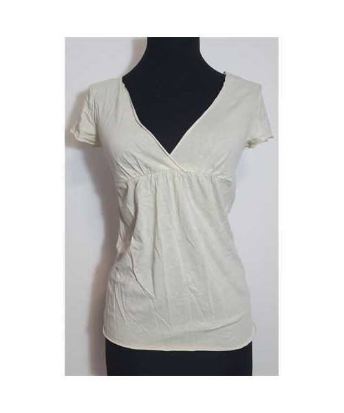 Tricou dama Uni cu decolteu in V marimea S
