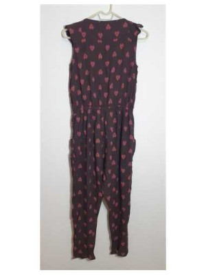 Salopeta pentru copii cu imprimeu inimioare Next 2