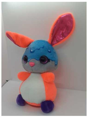 Iepuras de plus multicolor Nici 2