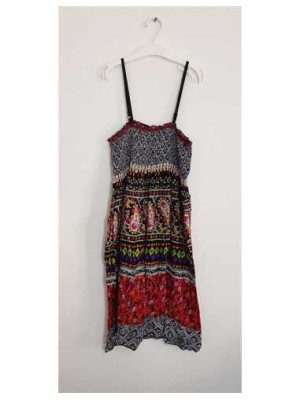 Rochita de plaja cu bretele reglabile pentru fetite