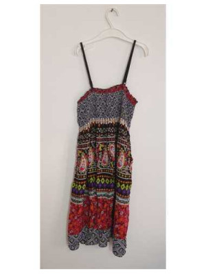 Rochita de plaja cu bretele reglabile pentru fetite 2