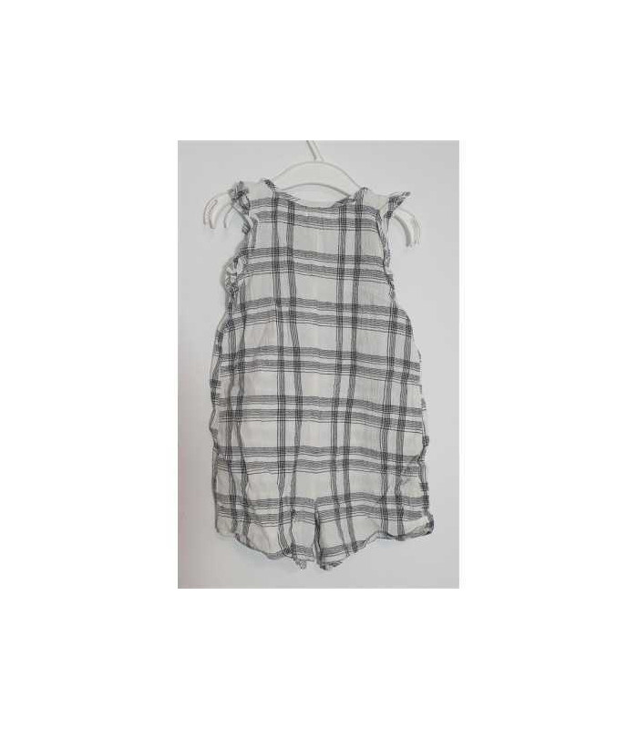 Salopeta de vara pentru fetite in carouri Next