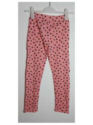 Pantaloni de pijama imprimeu inimioare In Extenso 2
