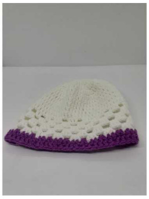 Caciulita crosetata pentru primavara fetite