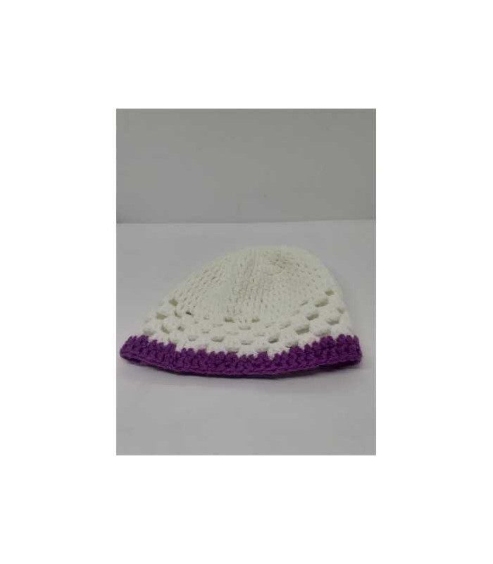 Caciulita crosetata pentru primavara fetite