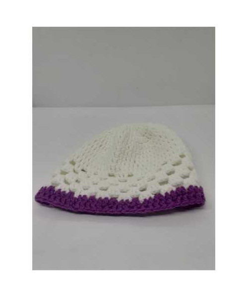 Caciulita crosetata pentru primavara fetite