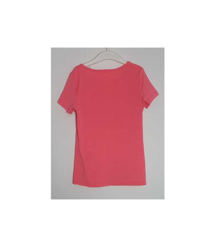 Tricou Uni cu maneca scurta pentru fetite Domyos