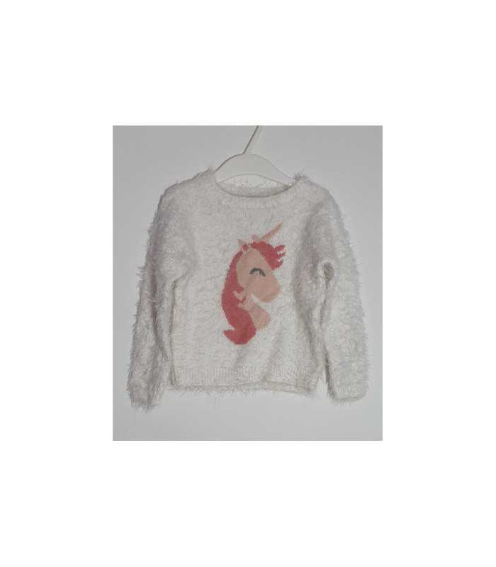 Pulover pufos pentru fetite In Extenso