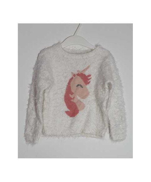 Pulover pufos pentru fetite In Extenso