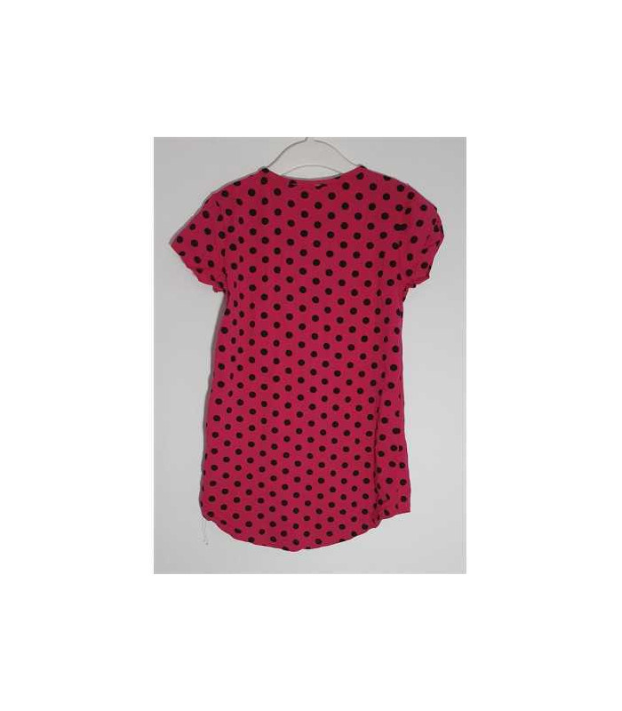 Tricou fetite imprimeu un fluture si buline Atabay Kids