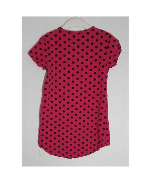 Tricou fetite imprimeu un fluture si buline Atabay Kids