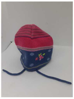 Caciula pentru fetite cu floricica 2