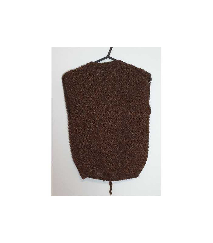 Vesta tricotata pentru fetite