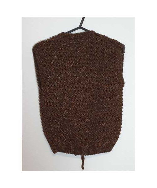 Vesta tricotata pentru fetite