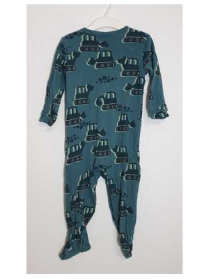 Pijama salopeta cu botosi pentru copii 2