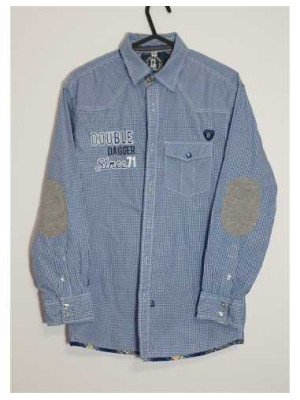 Camasa pentru baieti cu petice in coate Double Dagger