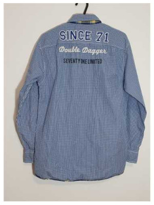 Camasa pentru baieti cu petice in coate Double Dagger 2