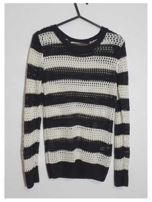 Pulover tricotat cu gaurele pentru fetite H&M