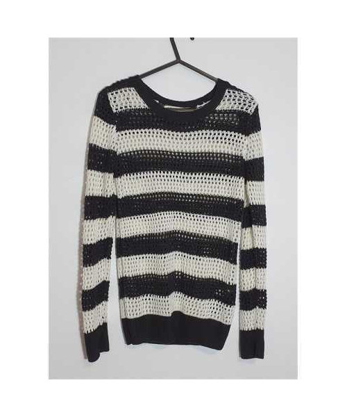 Pulover tricotat cu gaurele pentru fetite H&M