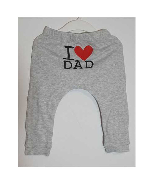 Pantalonasi de pijama pentru copii cu imprimeu inimioara Fox&Bunny by Sinsay