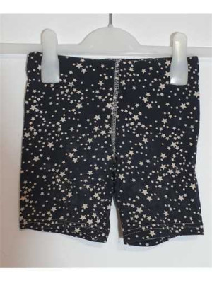 Pantaloni scurti pentru fetite imprimeu cu stelute