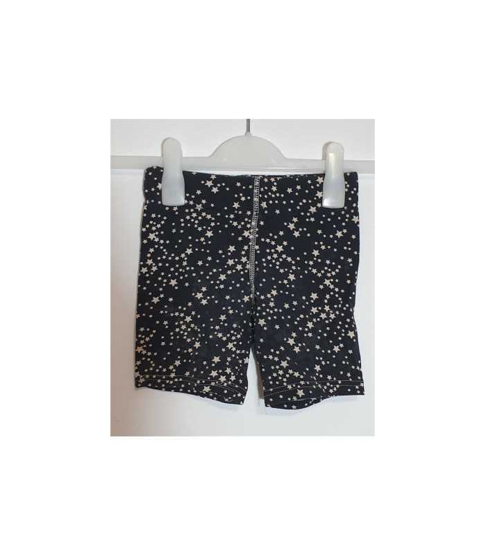 Pantaloni scurti pentru fetite imprimeu cu stelute