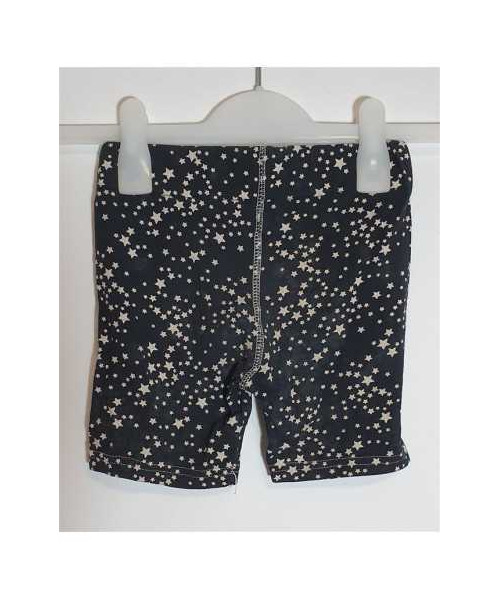 Pantaloni scurti pentru fetite imprimeu cu stelute