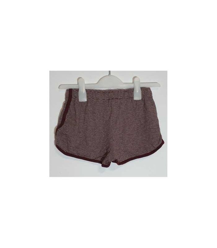 Pantaloni scurti pentru copii cu dungi si imprimeu