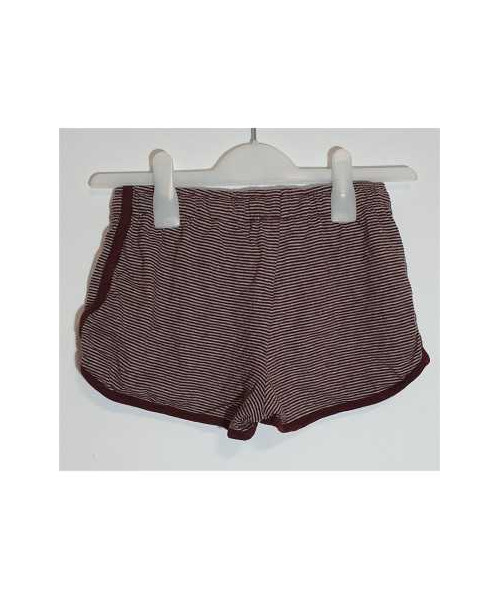 Pantaloni scurti pentru copii cu dungi si imprimeu