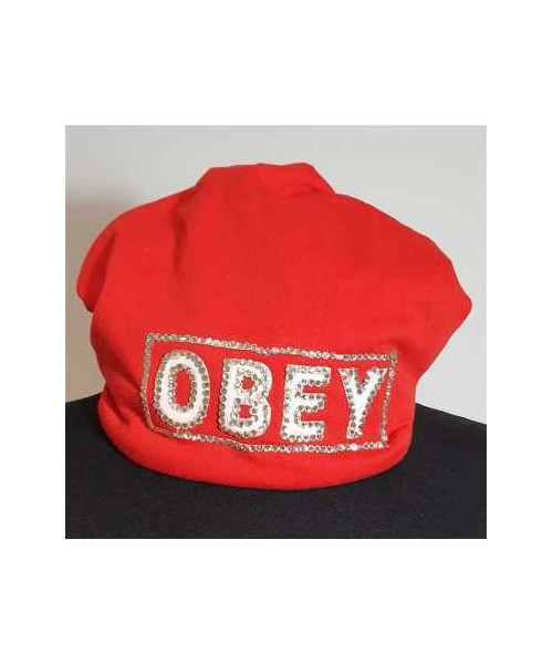 Fes de primavara pentru copii cu imprimeu OBEY Dis&EM