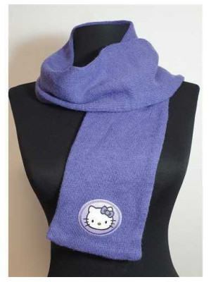Fular calduros pentru copii cu imprimeu Hello Kitty