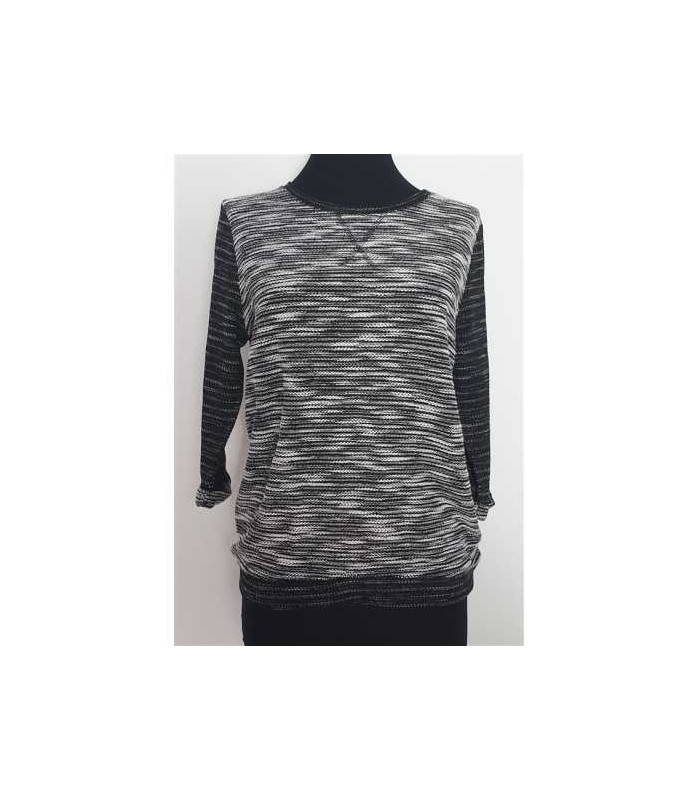 Bluza tricotata dama cu maneci trei sferturi H&M