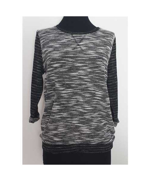Bluza tricotata dama cu maneci trei sferturi H&M