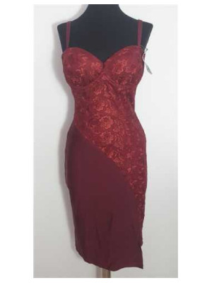 Rochie mulata cu model brodat Mireli