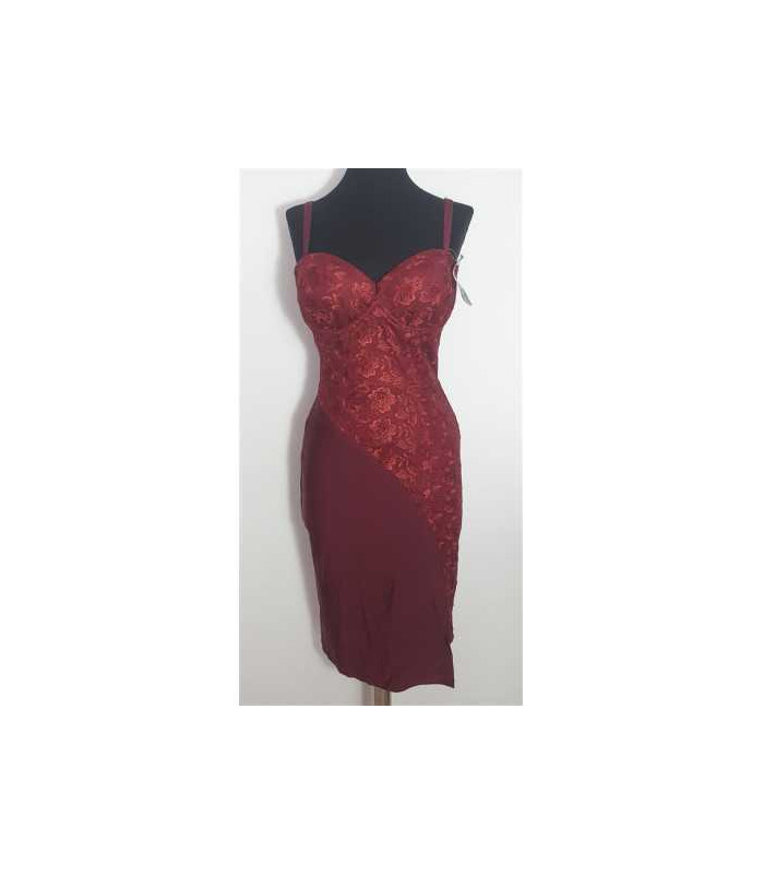 Rochie mulata cu model brodat Mireli