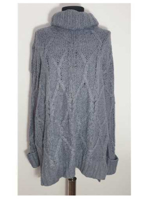 Pulover tricotat de dama model cu romburi DIVIDED H&M