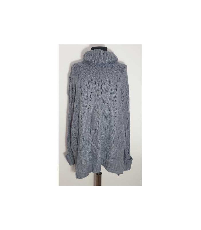 Pulover tricotat de dama model cu romburi DIVIDED H&M