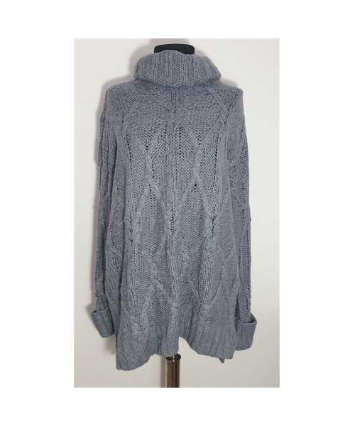 Pulover tricotat de dama model cu romburi DIVIDED H&M