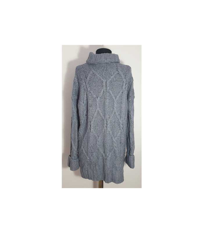 Pulover tricotat de dama model cu romburi DIVIDED H&M