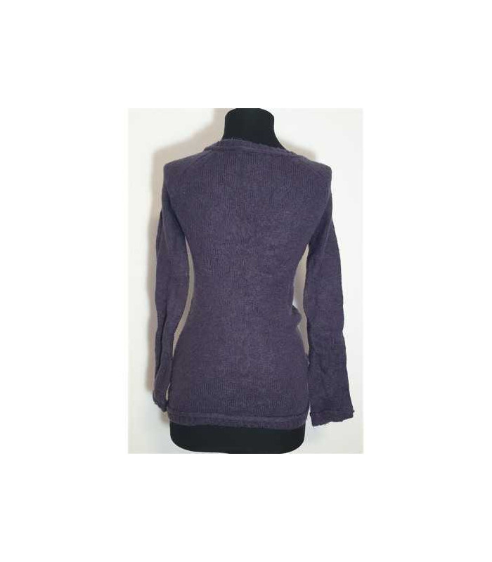 Pulover de dama cu decolteu MNG Basics