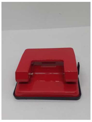 Perforator din metal culoare rosu