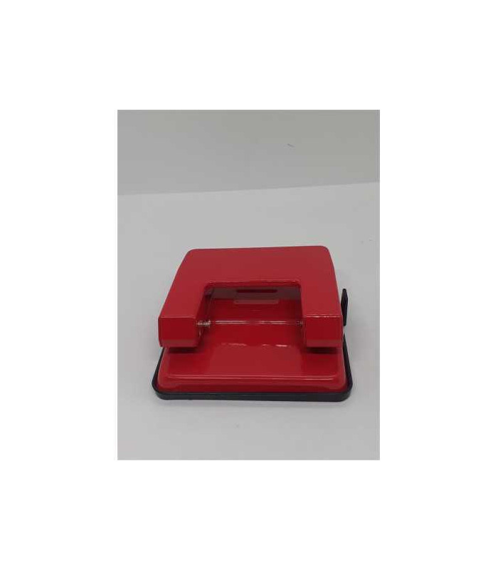 Perforator din metal culoare rosu