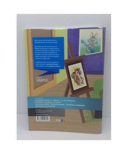 Caietul lui Pictorici Caiet de arte vizuale si abilitati practice Clasa pregatitoare